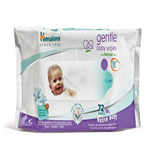 HIMALAYA BABY WIPES 72N